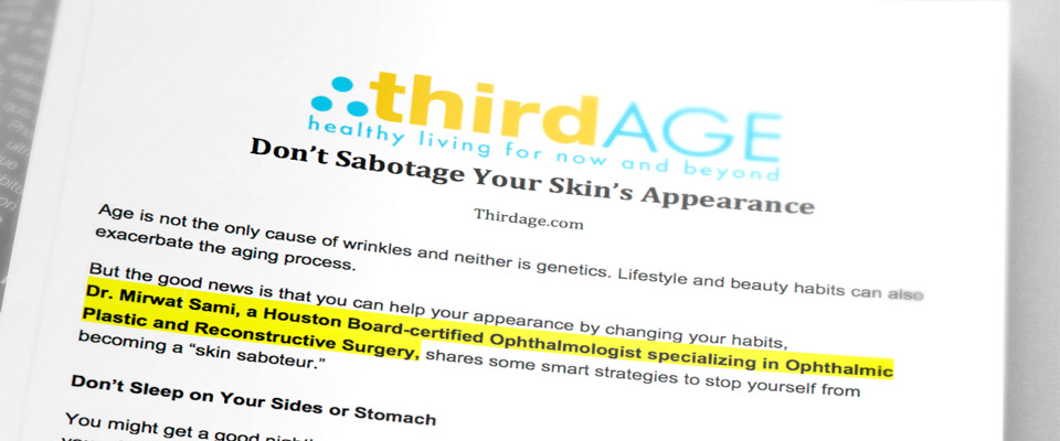 Don't Sabotage Your Skin's Appearance